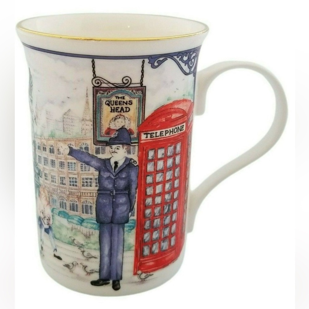 James Sadler Coffee/Tea Mug Bone China England